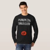 Pumpkin Smuggler  Expecting Parents Pregnancy Reve T-shirt (Voorkant volledig)