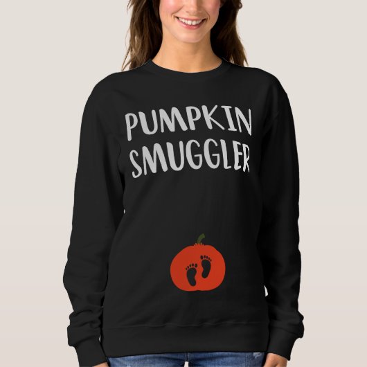 Pumpkin Smuggler  Expecting Parents Pregnancy Reve Trui (Voorkant)
