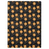 Pumpkin Snoep Pail Trick or treat Pattern Sinaasap Klembord (Achterkant)