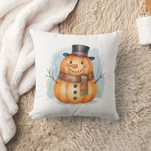Pumpkin snowman kussen (Deken)