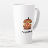 Pumpkin Soul Autumn Coffee Mug Latte Mok (Rechterhoek)