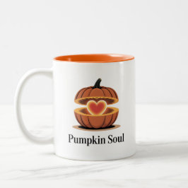 Pumpkin Soul Autumn Coffee Mug Tweekleurige Koffiemok