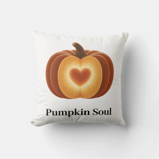 Pumpkin Soul - Autumn Decor Pillow Kussen (Voorkant)