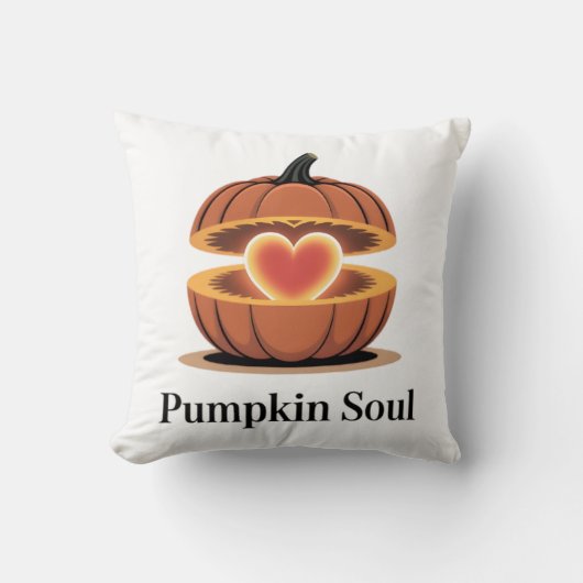 Pumpkin Soul Cozy Fall Pillow Kussen (Voorkant)