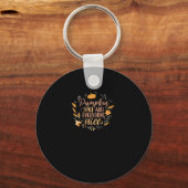 Pumpkin-specerij en alle mooie Herfsten op Bac Sleutelhanger (Voorkant)