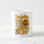 Pumpkin-specerij en alles-in-orde-Mok Grote Koffiekop (Voorkant)