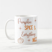 Pumpkin-specerij en alles-in-orde-Mok Koffiemok (Links)