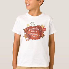 Pumpkin-specerij en alles-in-orde-Thanksgiving T-shirt