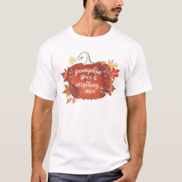 Pumpkin-specerij en alles-in-orde-Thanksgiving T-shirt
