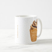 Pumpkin-specerij en alles-Nice-latte Koffiemok (Voorkant rechts)