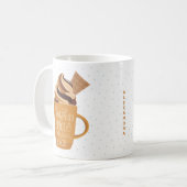 Pumpkin-specerij en alles-Nice-latte Koffiemok (Voorkant links)