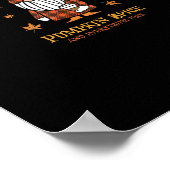 Pumpkin-specerij en alles wat een mooie Herfst is  Poster (Hoek)