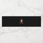 Pumpkin-specerij en alles wat een mooie Herfst is  Waterfles Etiket (Enkel label)