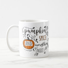 Pumpkin-specerij en alles wat goed is koffiemok