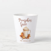 Pumpkin-specerij en alles wat goed is latte mok (Voorkant)