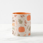 Pumpkin-specerij en alles wat goed is mok (Midden)