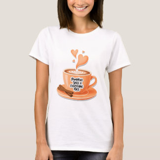 Pumpkin-specerij en alles wat goed is t-shirt