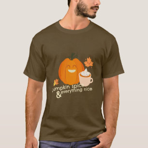 Pumpkin-specerij en alles wat goed is t-shirt