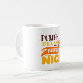 Pumpkin-specerij en alles wat in de herfst van Nic Koffiemok (Voorkant links)