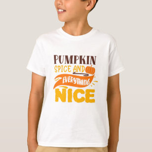 Pumpkin-specerij en alles wat in de herfst van Nic T-shirt