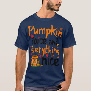 Pumpkin-specerij en alles wat leuk is, Halloween-H T-shirt