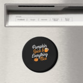 Pumpkin-specerij en alles wat leuk is om creatief magneet (Insitu (Vaatwasser))