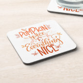 Pumpkin-specerij en alles wat mooi is bier onderzetter (Linkerzijde)