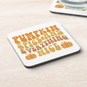 Pumpkin-specerij en alles wat mooi is bier onderzetter (Linkerzijde)