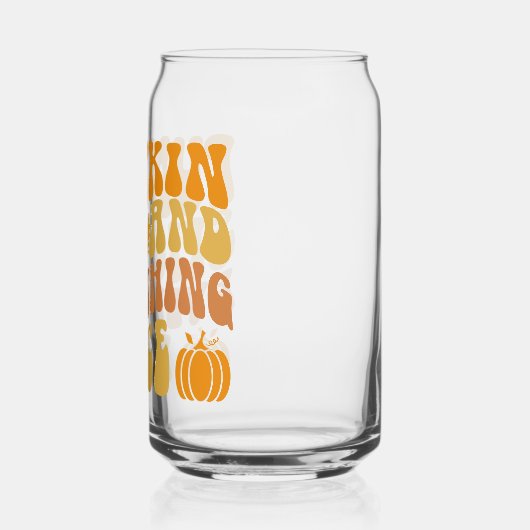 Pumpkin-specerij en alles wat mooi is blikvorm glas (Links)