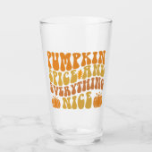 Pumpkin-specerij en alles wat mooi is glas (Voorkant)