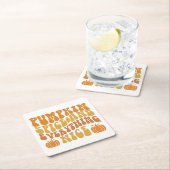 Pumpkin-specerij en alles wat mooi is kartonnen onderzetters (Insitu)