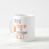 Pumpkin-specerij en alles wat mooi is koffiemok (Voorkant links)