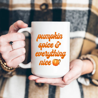 Pumpkin-specerij en alles wat mooi is koffiemok