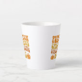 Pumpkin-specerij en alles wat mooi is latte mok (Voorkant)