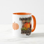 Pumpkin-specerij en alles wat mooi is mok (Voorkant rechts)