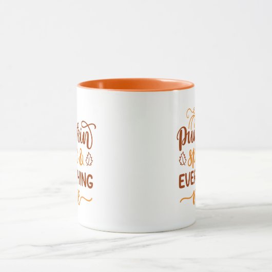 Pumpkin-specerij en alles wat mooi is mok (Midden)