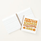 Pumpkin-specerij en alles wat mooi is notitieboek (Binnen)