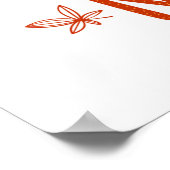 Pumpkin-specerij en alles wat mooi is poster (Hoek)