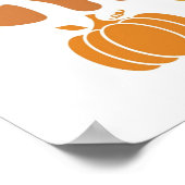Pumpkin-specerij en alles wat mooi is poster (Hoek)