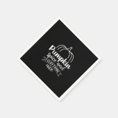 Pumpkin-specerij en alles wat mooi is servet (Hoek)