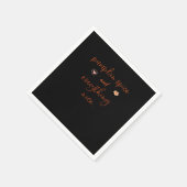 Pumpkin-specerij en alles wat mooi is servet (Hoek)