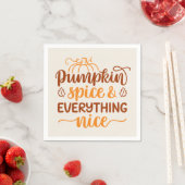 Pumpkin-specerij en alles wat mooi is servet (Insitu)