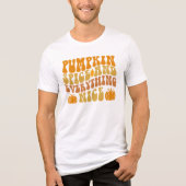 Pumpkin-specerij en alles wat mooi is Tri-Blend shirt (Voorkant)