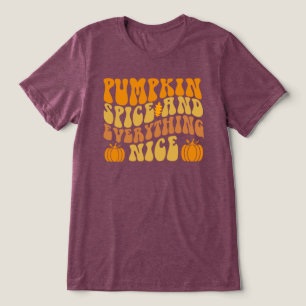 Pumpkin-specerij en alles wat mooi is Tri-Blend shirt
