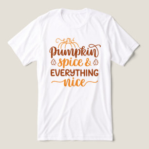 Pumpkin-specerij en alles wat mooi is Tri-Blend shirt