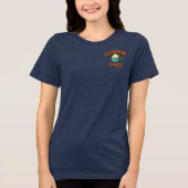 Pumpkin-specerij en alles wat mooi is Tri-Blend shirt (Voorkant)
