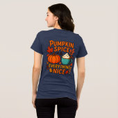 Pumpkin-specerij en alles wat mooi is Tri-Blend shirt (Achterkant volledig)