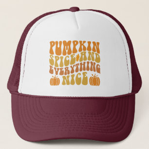 Pumpkin-specerij en alles wat mooi is trucker pet