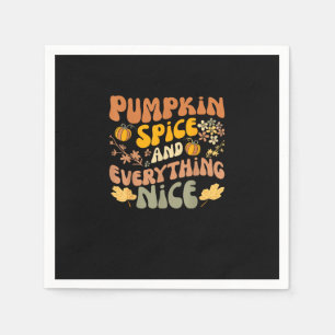Pumpkin-specerij en alles wat mooi is voor de Herf Servet
