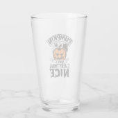 Pumpkin-specerij en alles wat Nice- Halloween Glas (Achterkant)